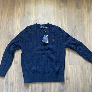 Polo by Ralph Lauren Men's Navy Sweater